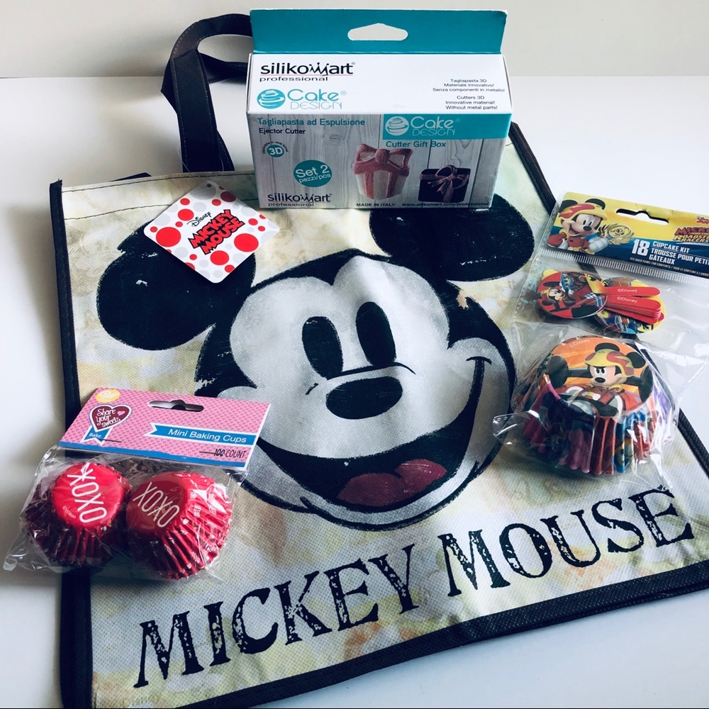Mickey Mouse Cupcake Topper Decorating Party Pack